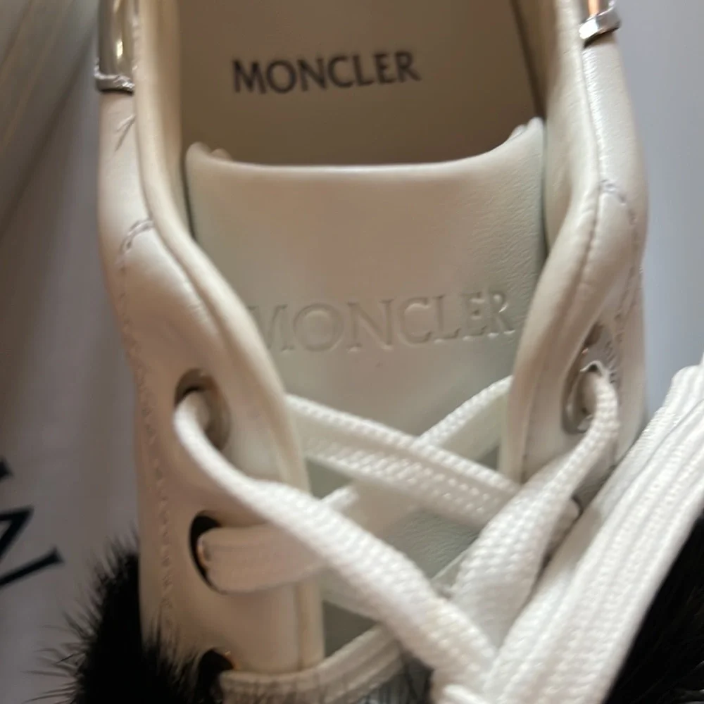 Moncler women fashion sneakers EUR 40 US 10. New and Authentic